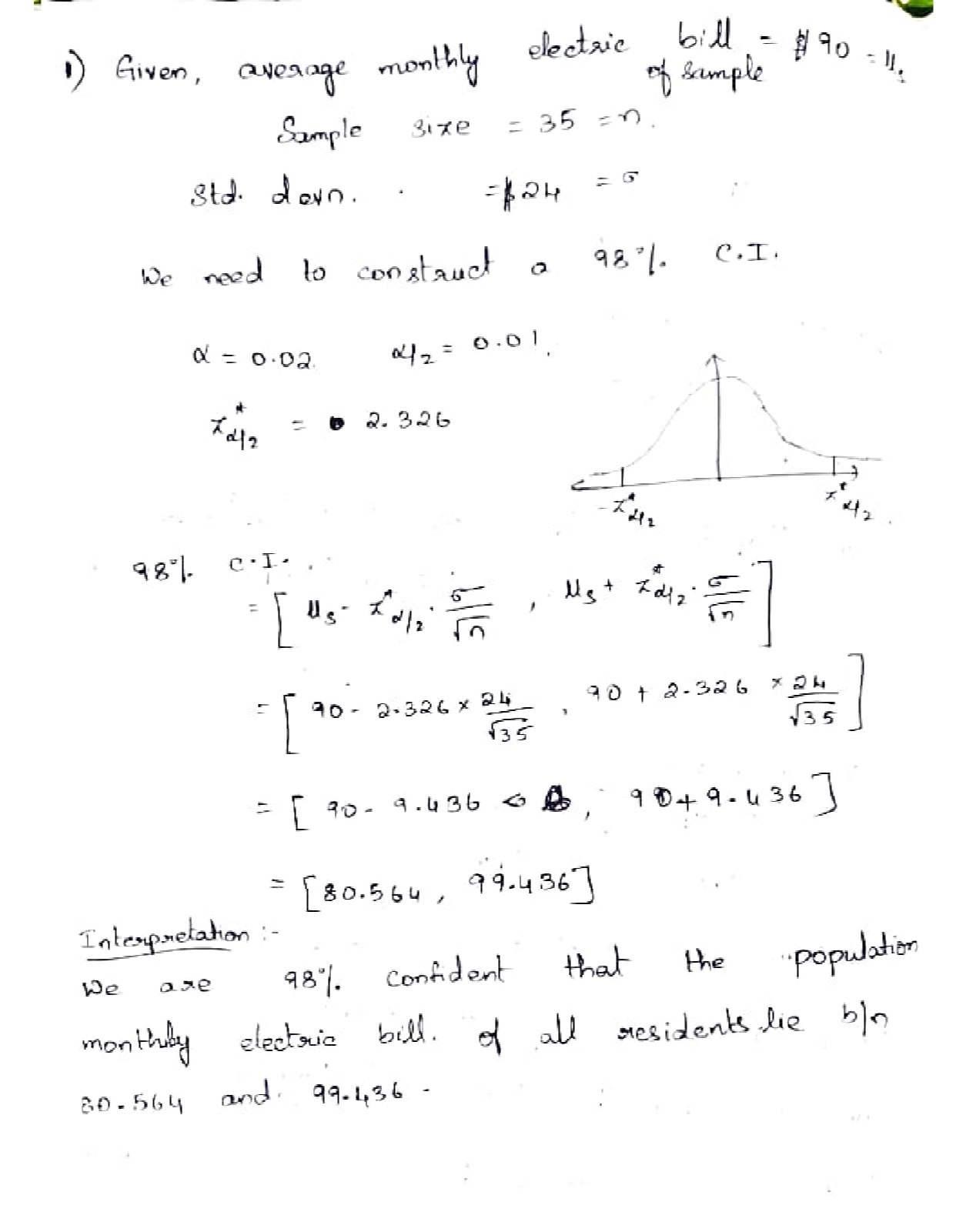 1-the-average-monthly-electric-bill-of-a-random-sample-of-35-residents